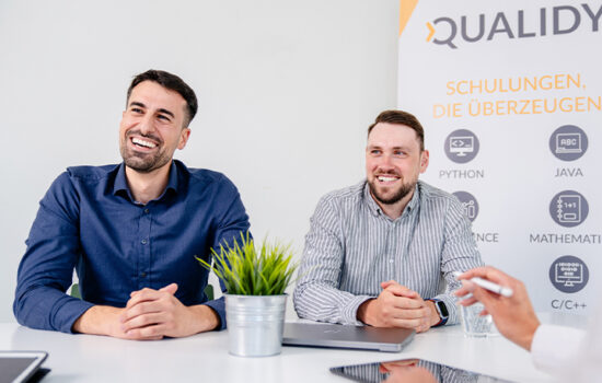 Daniel Nergiz und Daniel Schmidt