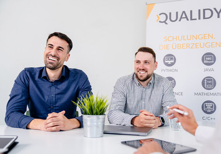 Daniel Nergiz und Daniel Schmidt